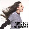 This truth drives me into madness... // Lyrics: Whisper - Evanescence